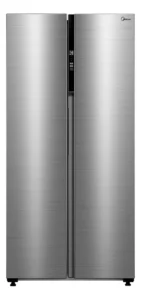 Geladeira Frost Free Side By Side 442l Cor Inox Midea Cor Prateado É Boa VEJA AQUI Se Compensa Comprar