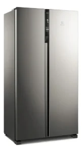 Geladeira Electrolux IS4S Frost Free Inverter 435L Side by Side cor Inox Look É Boa VEJA AQUI Se Compensa Comprar