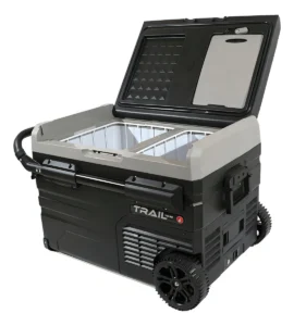 Geladeira Portátil Dandaro Trail 35lts Dual Zone Quadrivolt Cor Cinza-escuro É Boa VEJA AQUI Se Compensa Comprar